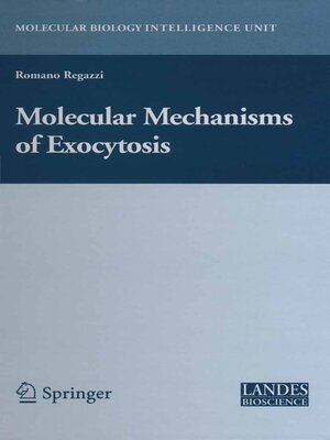 cover image of Molecular Mechanisms of Exocytosis